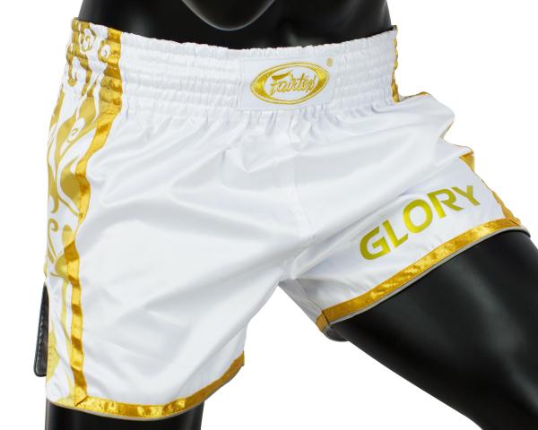 Fairtex Muay Thai Shorts Glory weiß BSG2